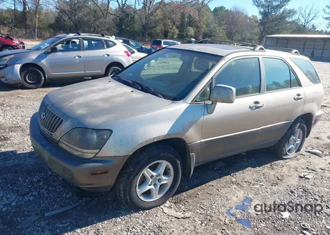 2000 Lexus Rx 300 из США, поврежденный, VIN JT6GF10UXY0075412